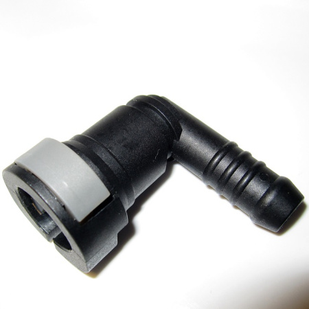 Quick connector, 9.89 mm, 12 mm hose connection