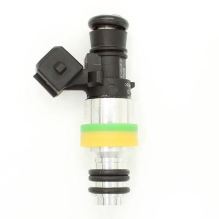 EV14, 1500 cc / 3 bar, 8.5 Ohm, C, Jetronic, O-O 50 mm. Multihole spray tip, excellent atomisation (ASNU 90/2000/1500C)