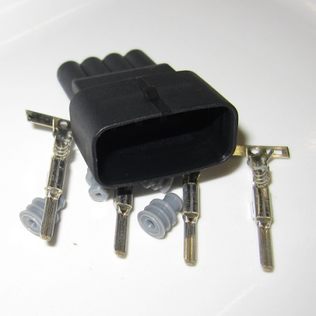 4 Way Mazda, Nissan, Mitsubishi Ignition Coil & MAF Connector Receptacle KIT