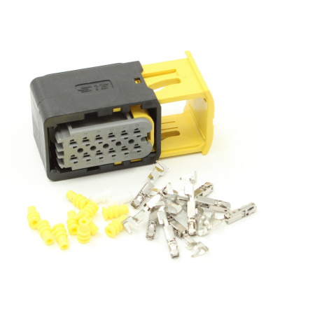 12-napainen Denoxtronic-liitinsarja 0.5-1.0 mm2. (10 napaa käytössä) (DENOX-CON-12-SET)