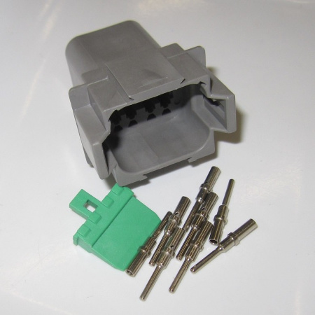 Deutsch DT 8-napainen naarasliitinsarja, 0.5-1.0 mm2
