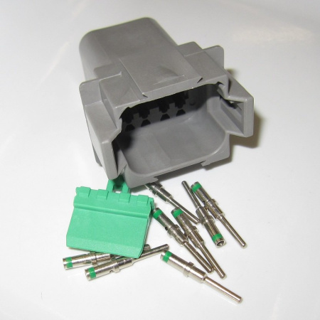 Deutsch DT 8-napainen naarasliitinsarja, 1-2 mm2
