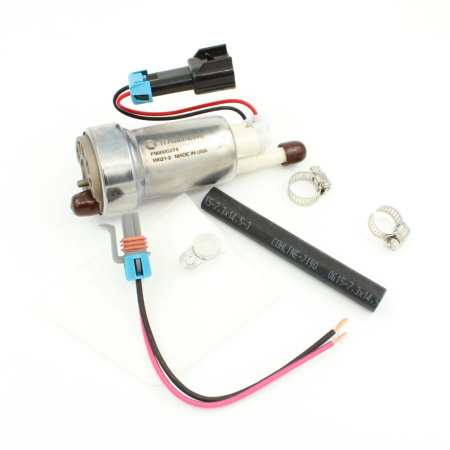 Walbro intank high flow fuel pump with installation KIT,450 l/h.