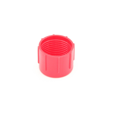Plastic Cap For AN10 Male Thread, Red (GB179110)
