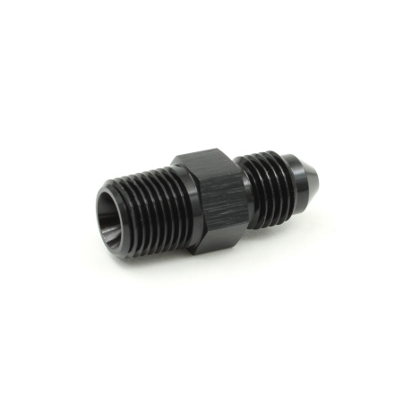Thread adapter 1/8'X27 NPT to AN3, STRAIGHT, black anodized (GBAN816-3D)