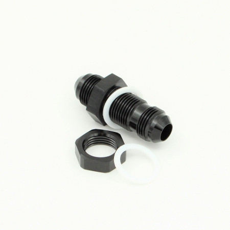 AN10 Bulkhead With AN10 Bulkhead Nut and PTFE Seal
