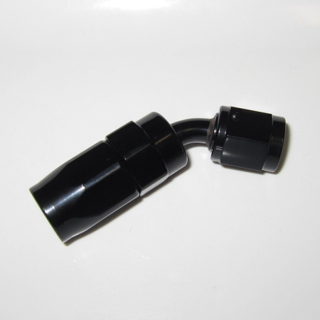 AN4-liitin 45° kulmalla, GB721/723-letkulle (GBE0209-4504-PO)