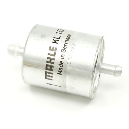 A small fuel filter, e.g. to the motorcycle (MAHLE KL145)