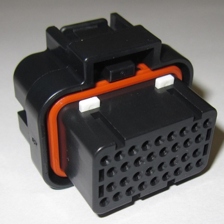 Motec and Haltech connector 34 pole, female terminals, for DTA