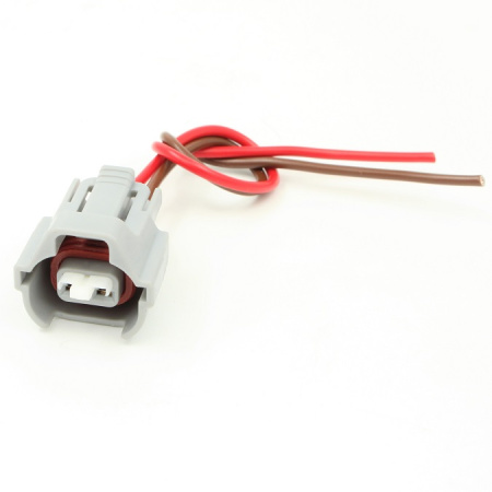 Connector lead Nippon Denso type, 2 X 1 mm2 / 120 mm length
