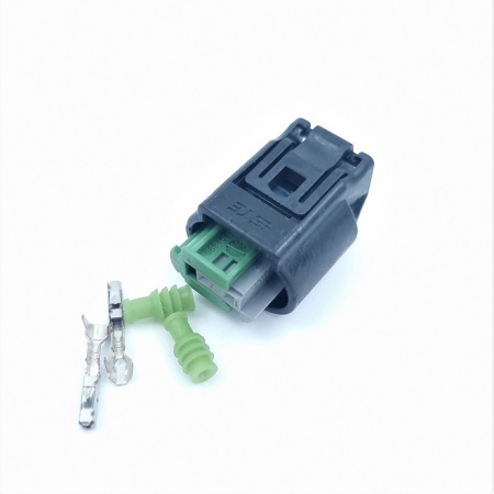2 pole connector kit, 0.50 - 0.75mm², Micro Quadlock Series (MQS) CODE B (QUAD-CON-2-FE-B-SET-1)