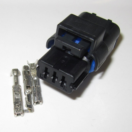 3 Way Female SICMA 0.35 - 0.75 mm2 sealed connector set
