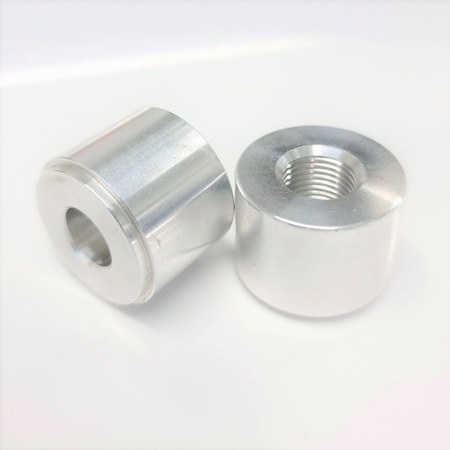 Hitsattava holkki M10x1 sisäkierteellä, alumiinia (WAFM-1010)