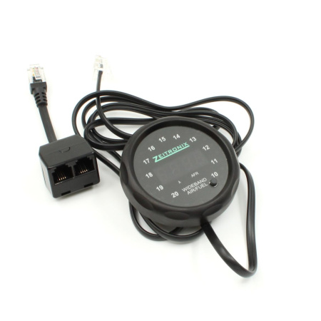 ZR-2 Multi Gauge. Bezel: Black, RED Digits